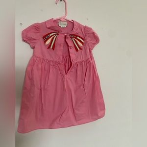 Pink gucci kids dress